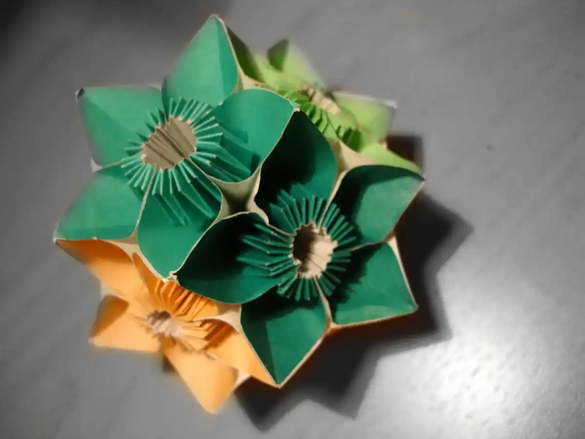 Kusudama bloemmodule